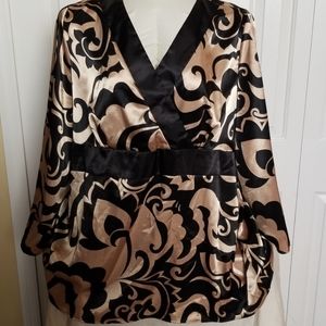 ⚘2 for $20⚘ Ashley Stewart satiny kimono style top